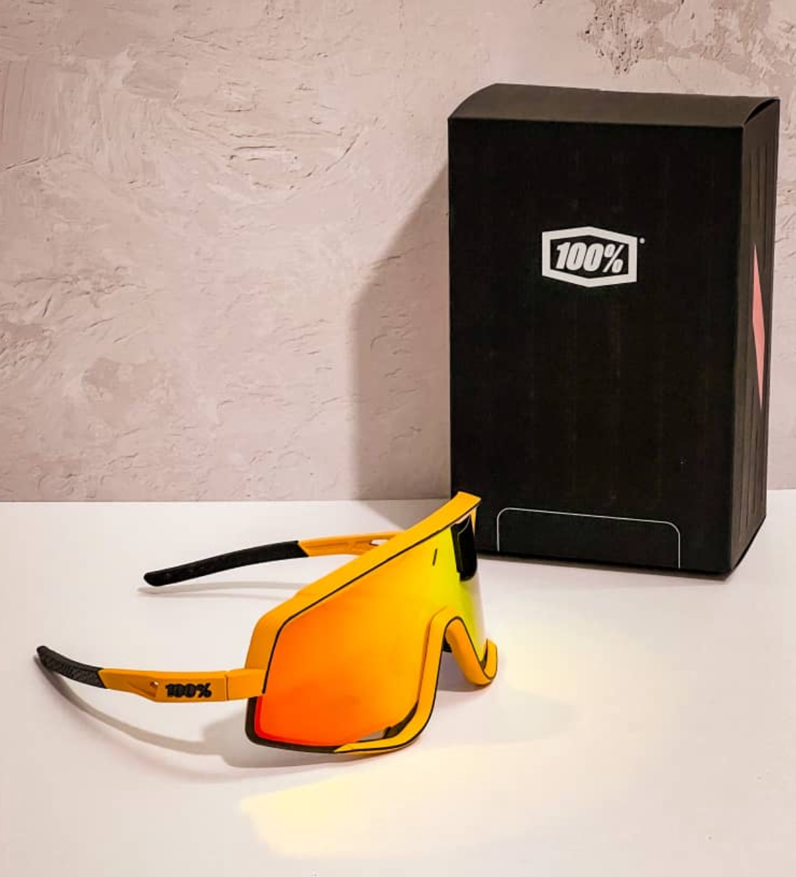 تصویر عینک دوچرخه سواری 100% 